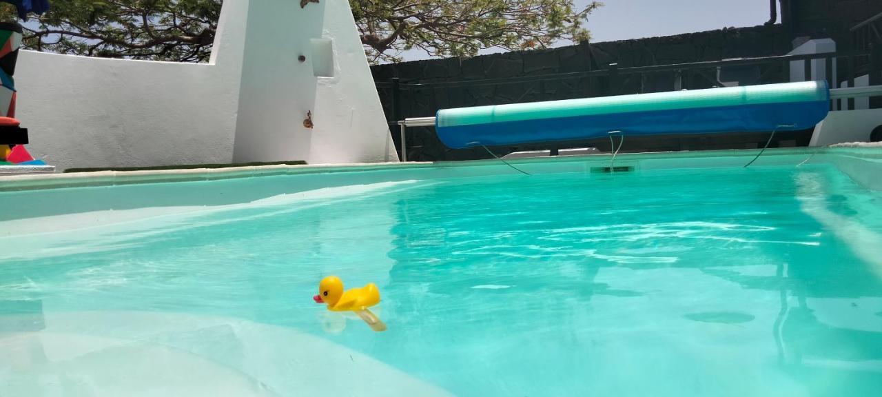 Aptos Con Piscina El Flamboyan 1 Teseguite Buitenkant foto